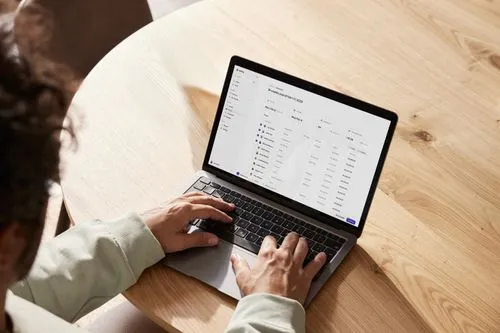 person using every desktop app