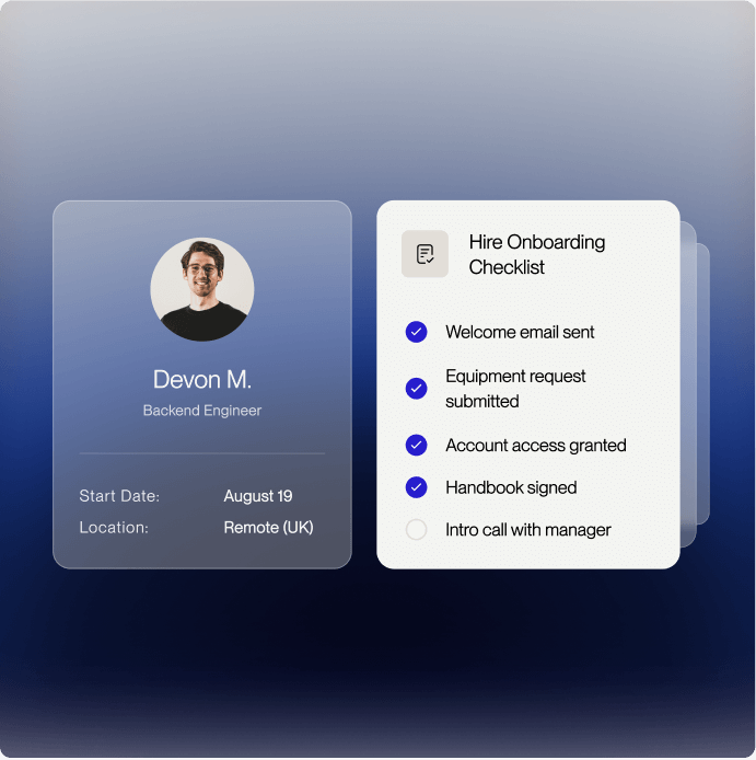employee onboarding checklist