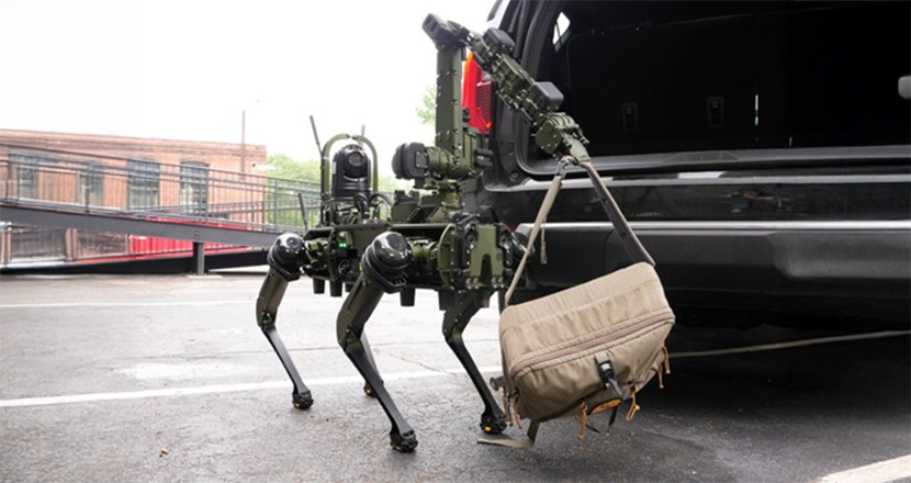 Ghost Robotics® Unveils New Manipulator Arm for the Vision 60 Q-UGV®