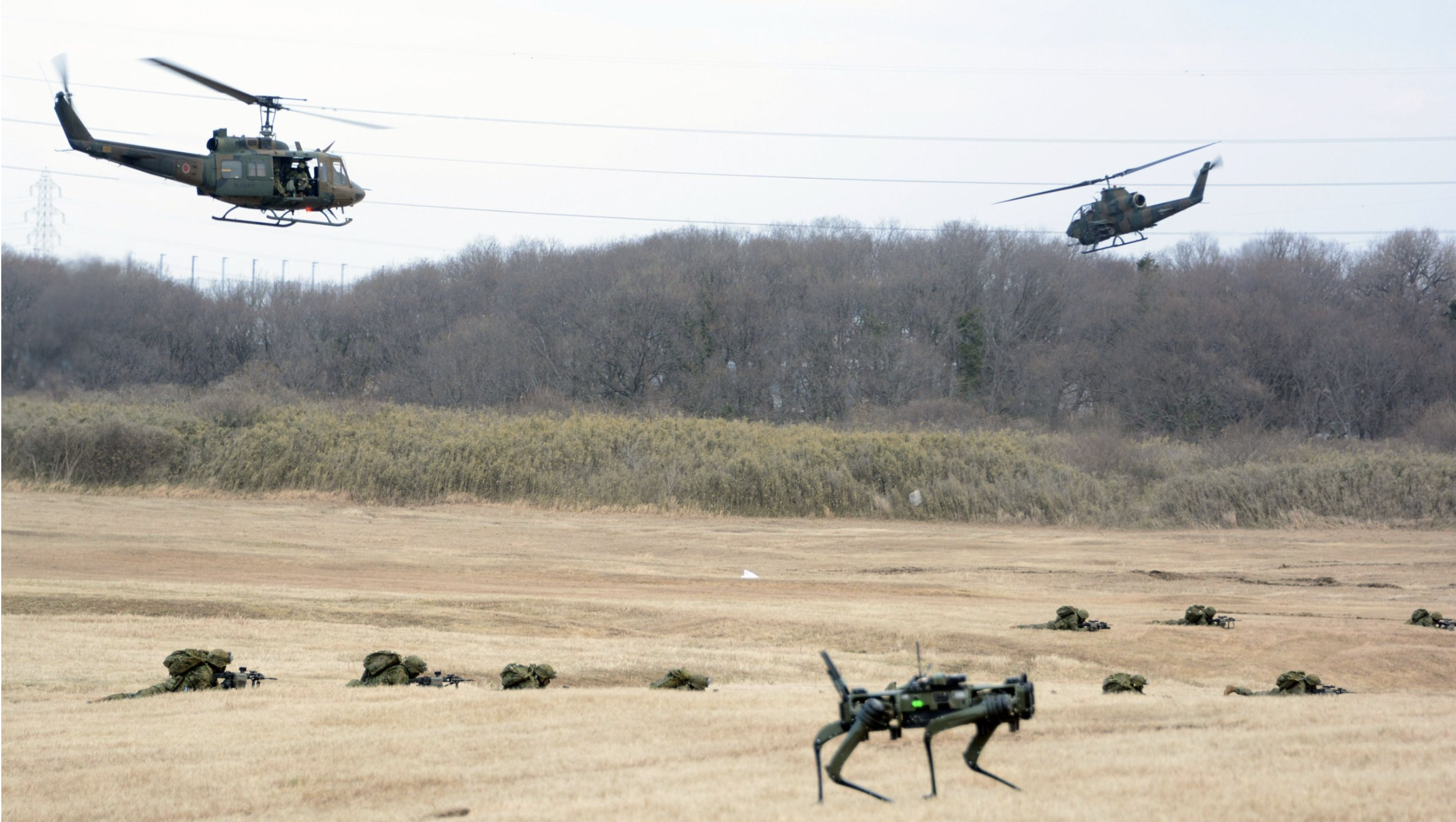 Robot Dogs Join Japan’s Assault Force in Landmark Test