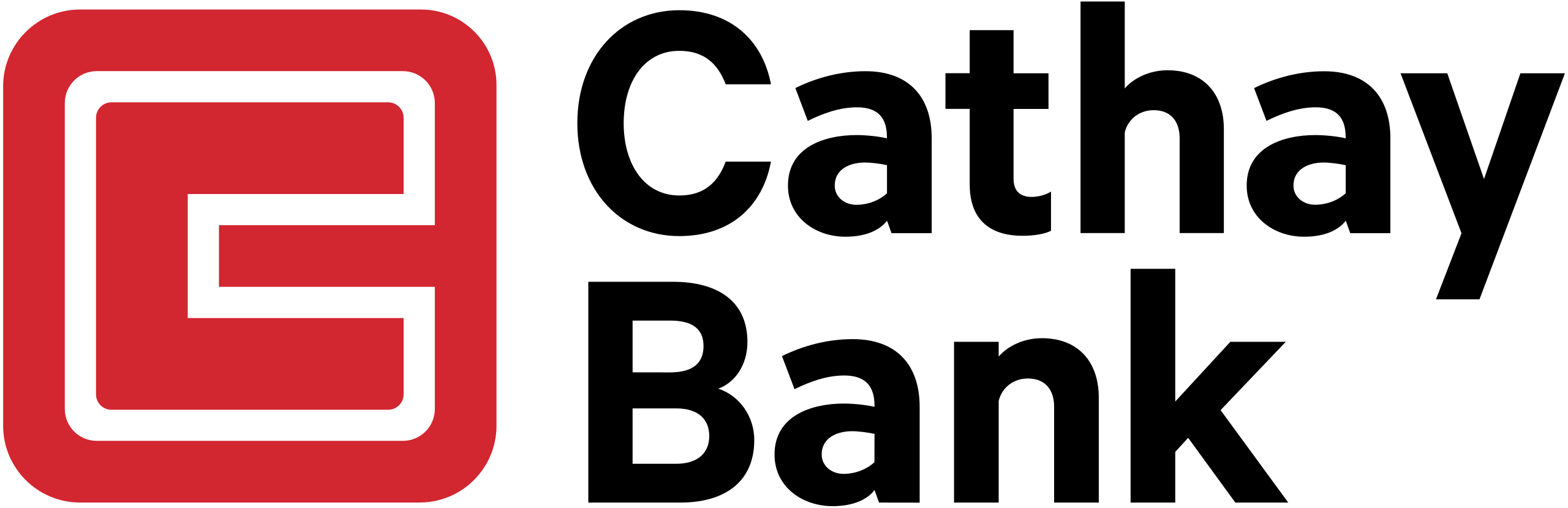 Commerzbank logo with a stylized red square and black text.