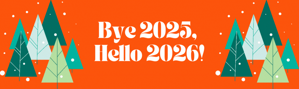 Greeting banner let it snow