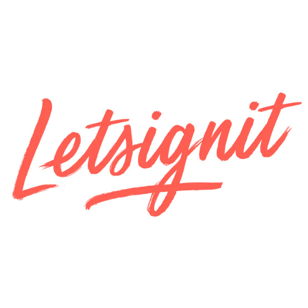 Logo Letsignit outil de signature mail leader