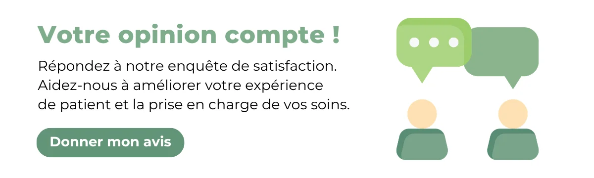 Bannière demande avis exemple