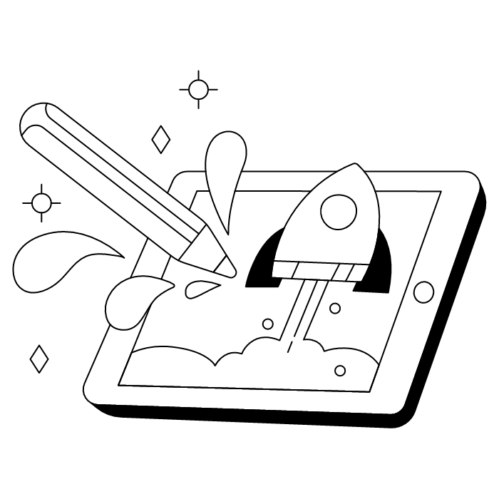 Mobile email signature image