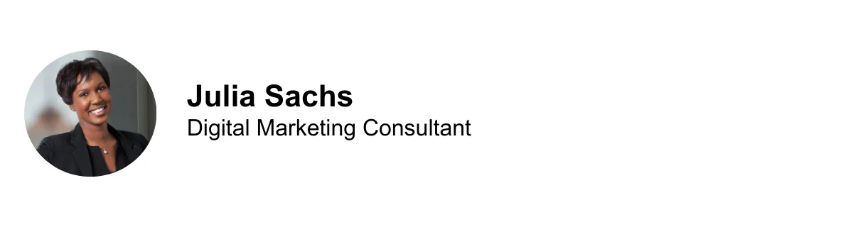 Hubspot email signature example