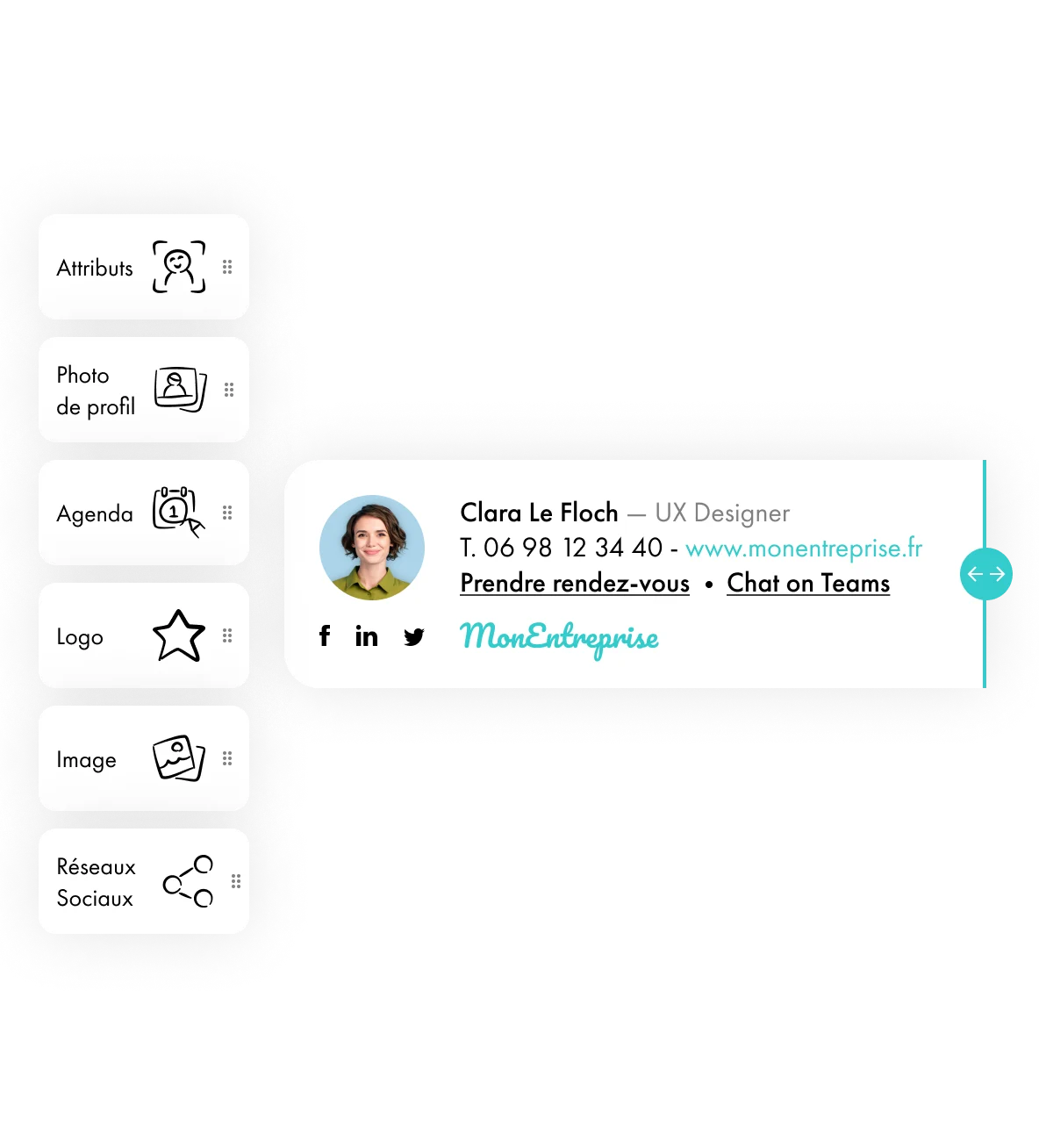 Designer signature LSI icônes