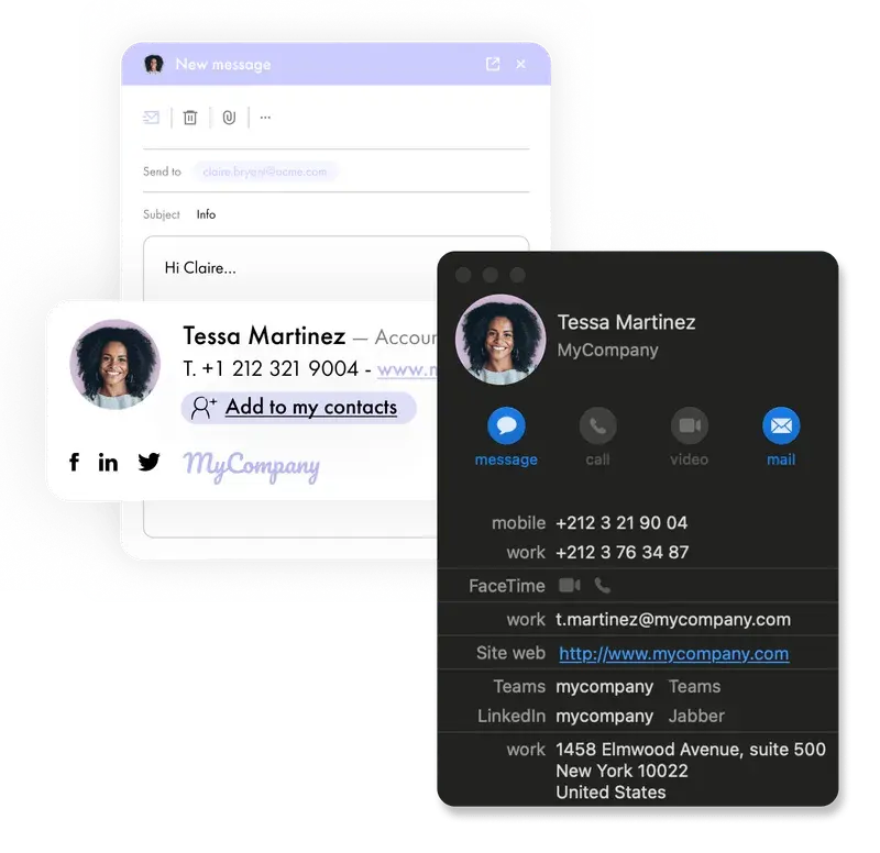 What is a business card