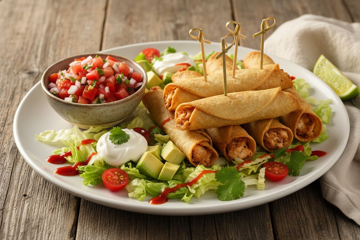 Rapeat, juustoiset kanataquitot meksikolaisella pico de gallo -salsalla – helppo ja maukas perheateria valmiina 35 minuutissa.