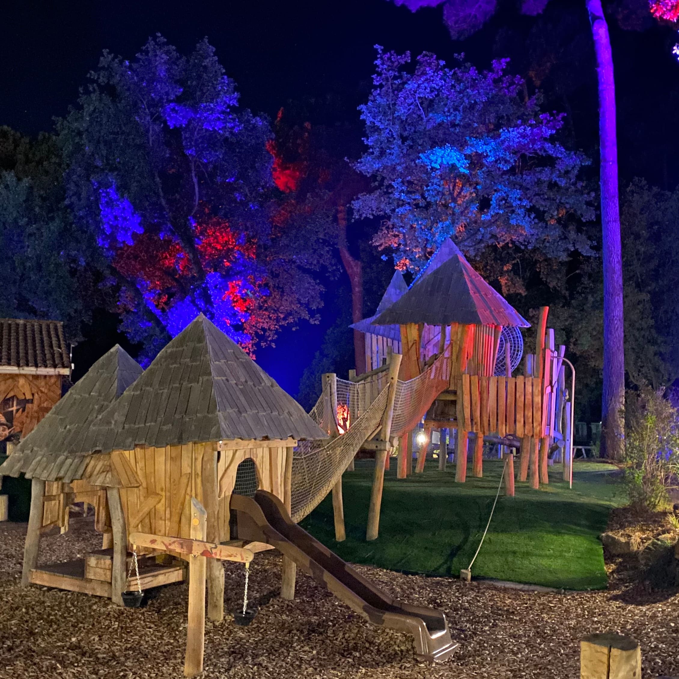 Espace enfant vue de nuit
