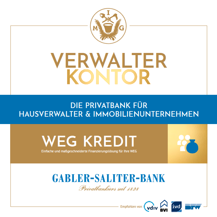 DIE PRIVATBANK FÜR HAUSVERWALTER & IMMOBILIENUNTERNEHMEN