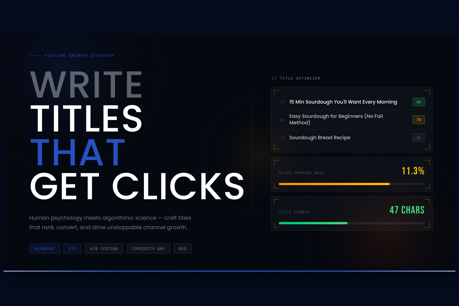 How to Write YouTube Titles That Get Clicks (2026 Guide)