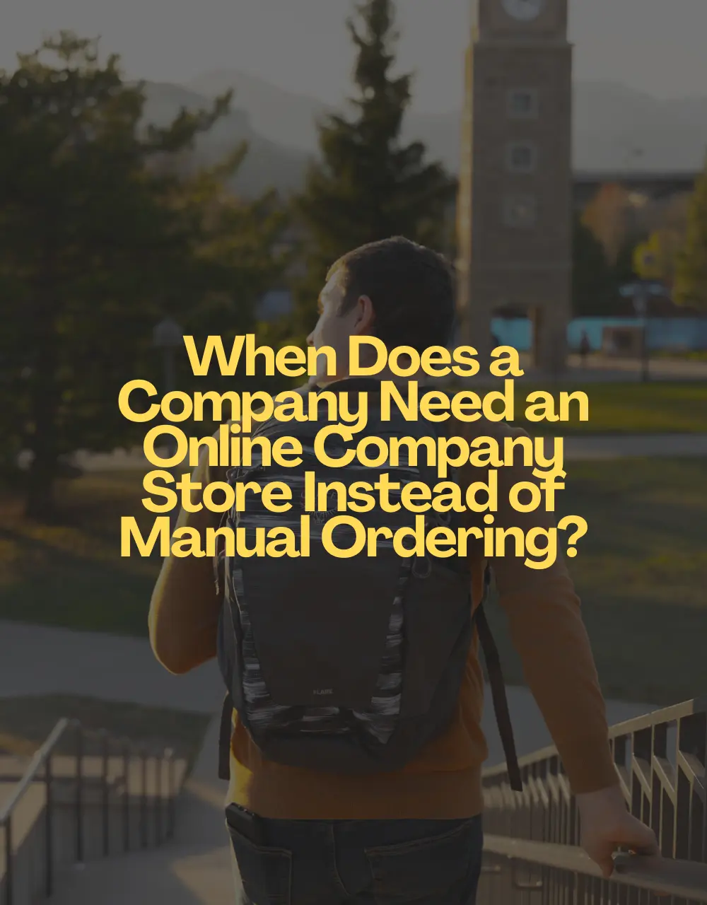 When Does a Company Need an Online Company Store Instead of Manual Ordering?