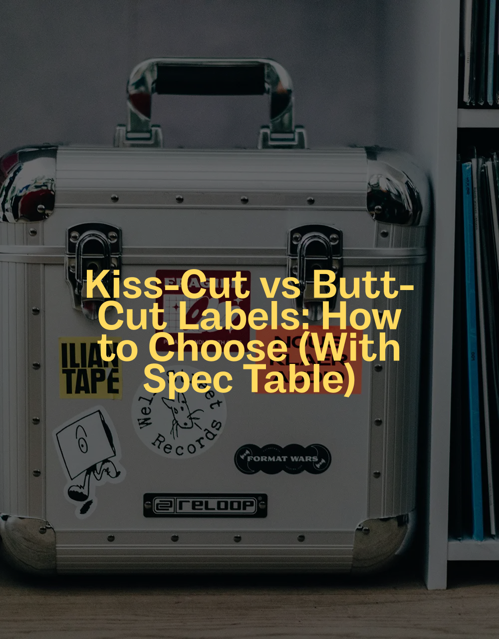 Kiss-Cut vs Butt-Cut Labels: How to Choose (With Spec Table)