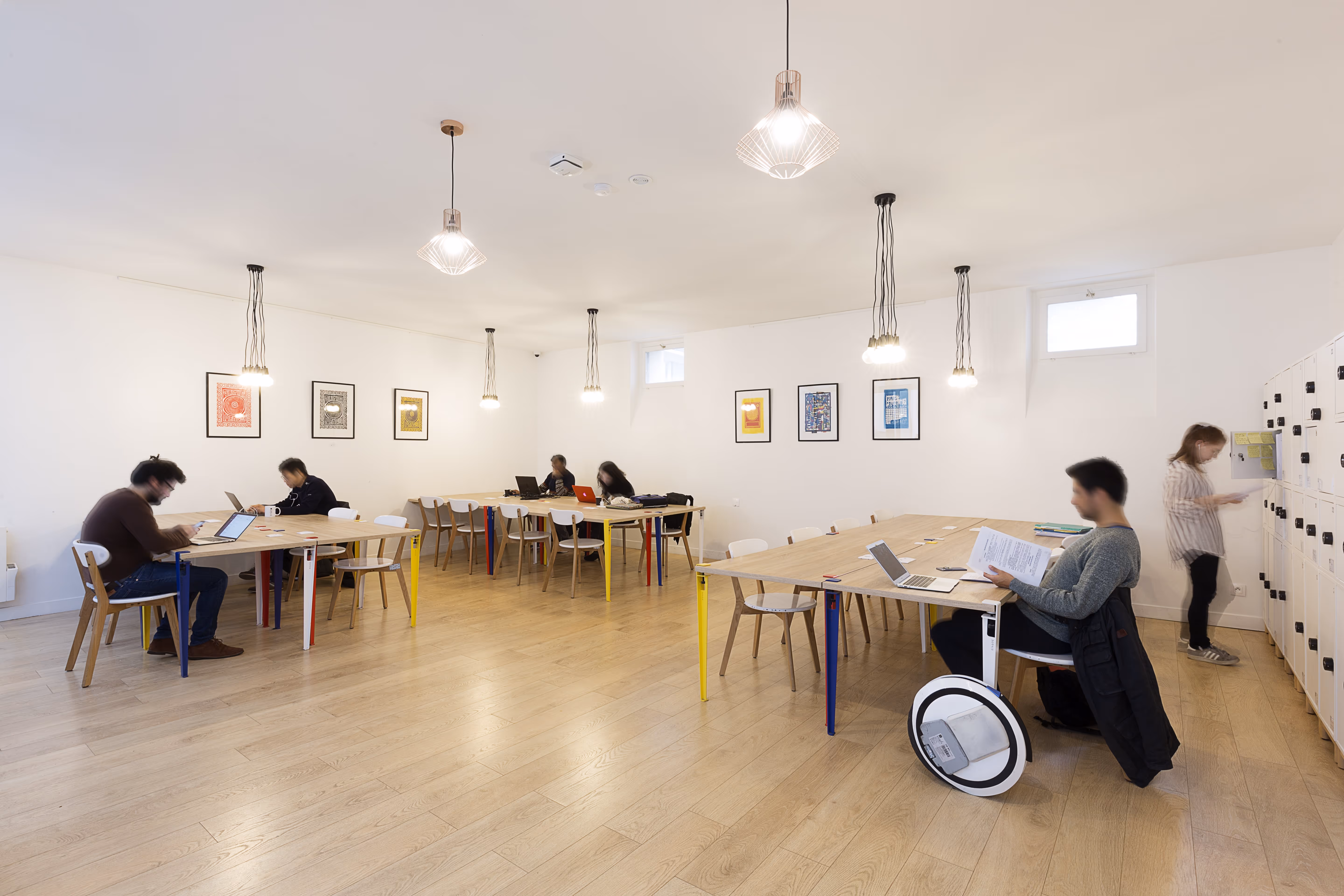 Salle de travail coworking principale
