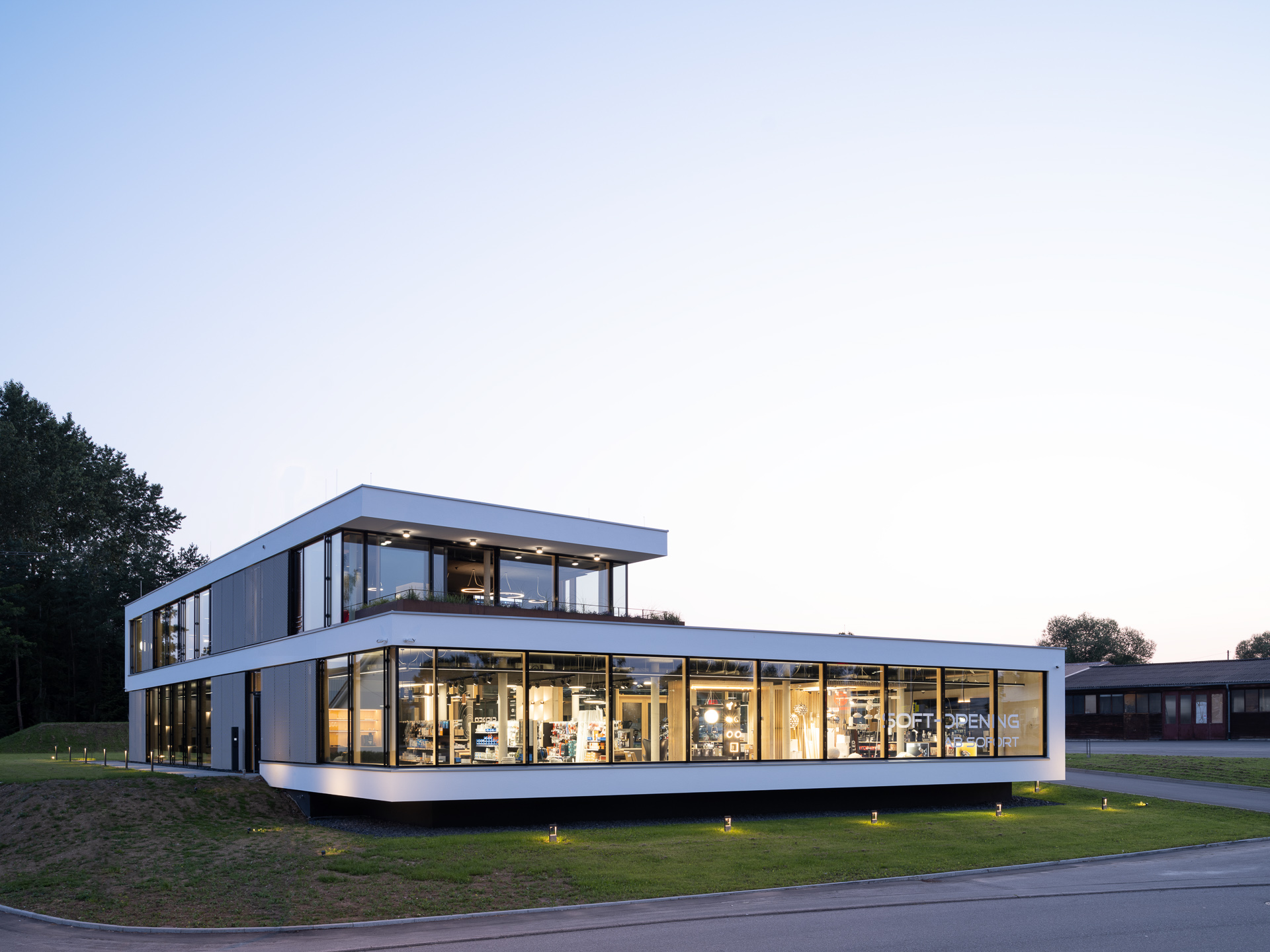 Das Büro- und Verkaufsgebäude von Sieber IT.