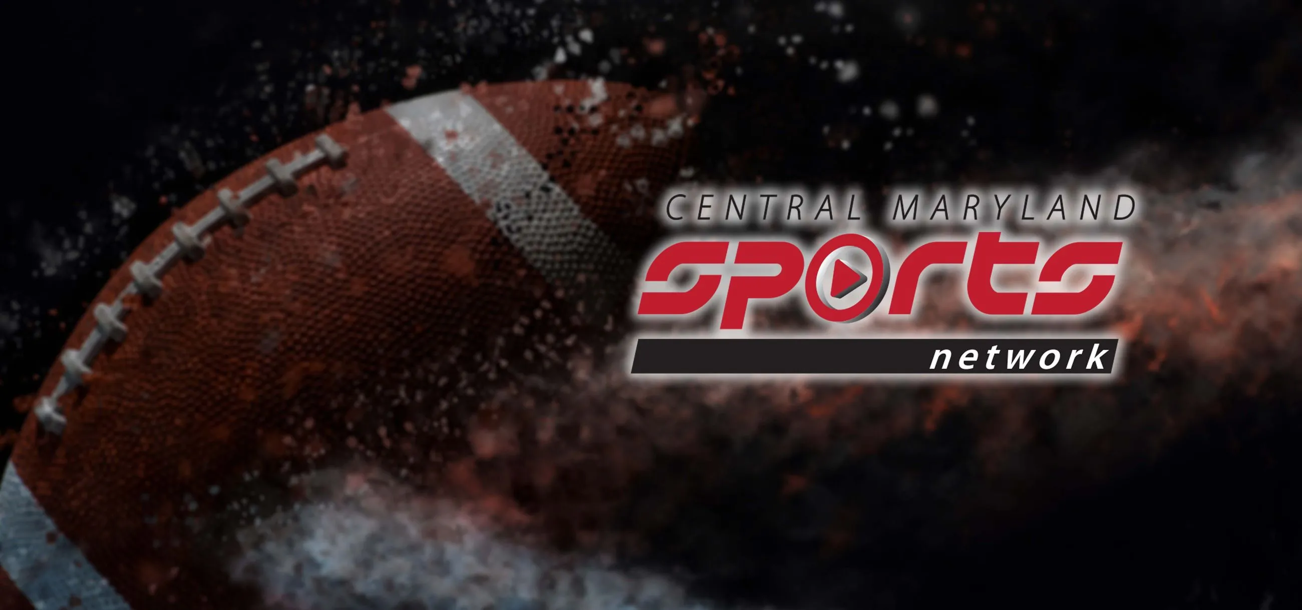 Football image with cmsportsnet logo
