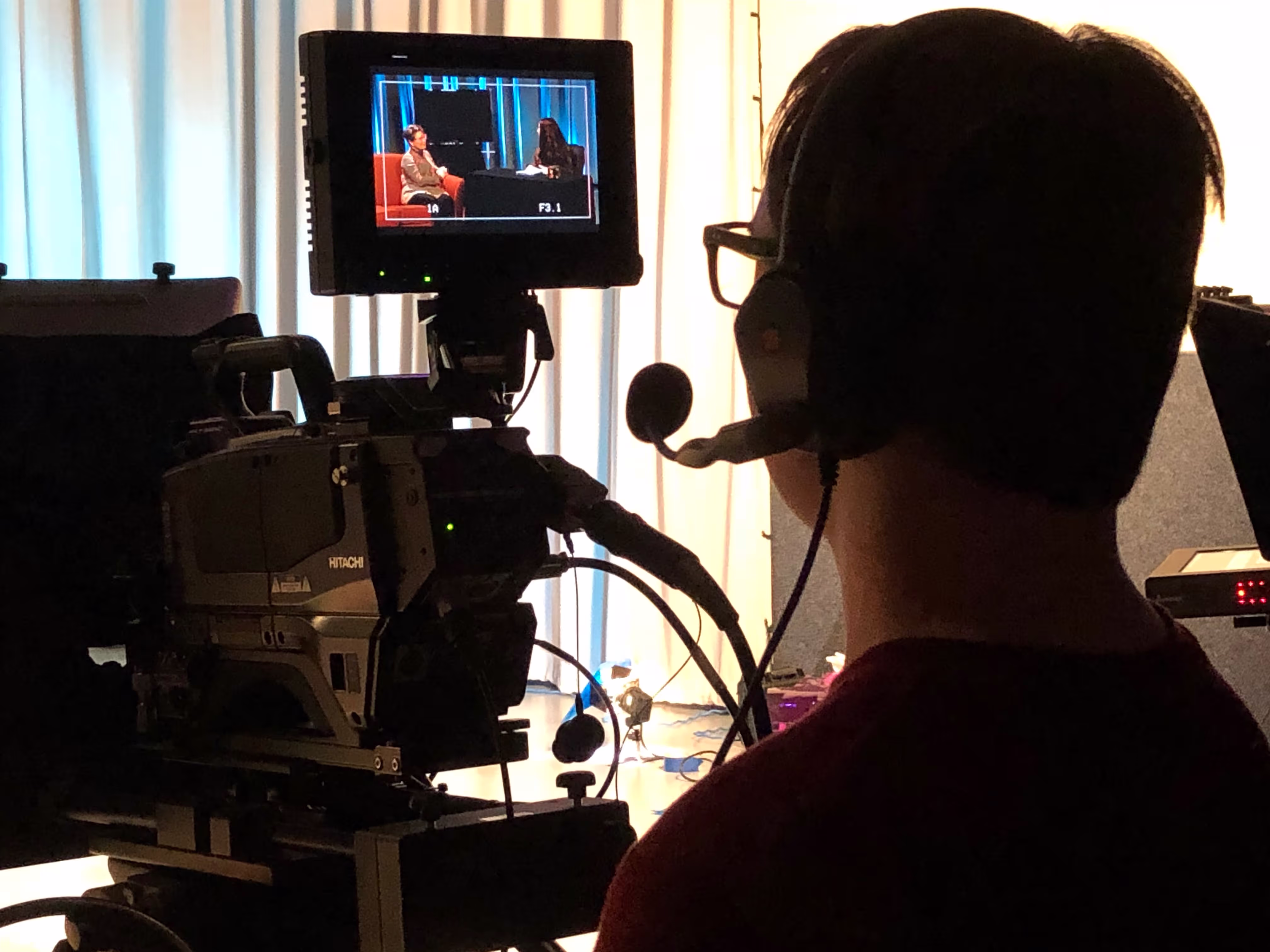 members learning studio camera