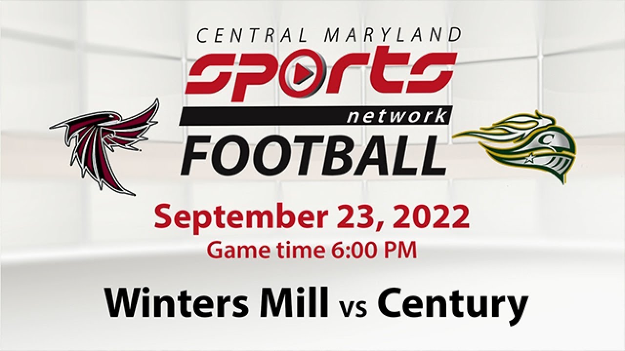 Winters Mill Vs. Century Football Full Game Coverage…