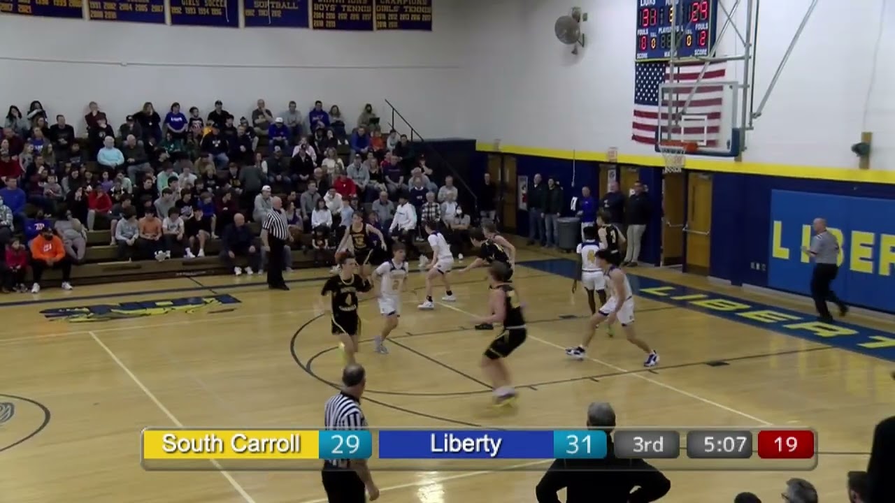 South Carroll Vs Liberty Boys Basketball 2/25/2022