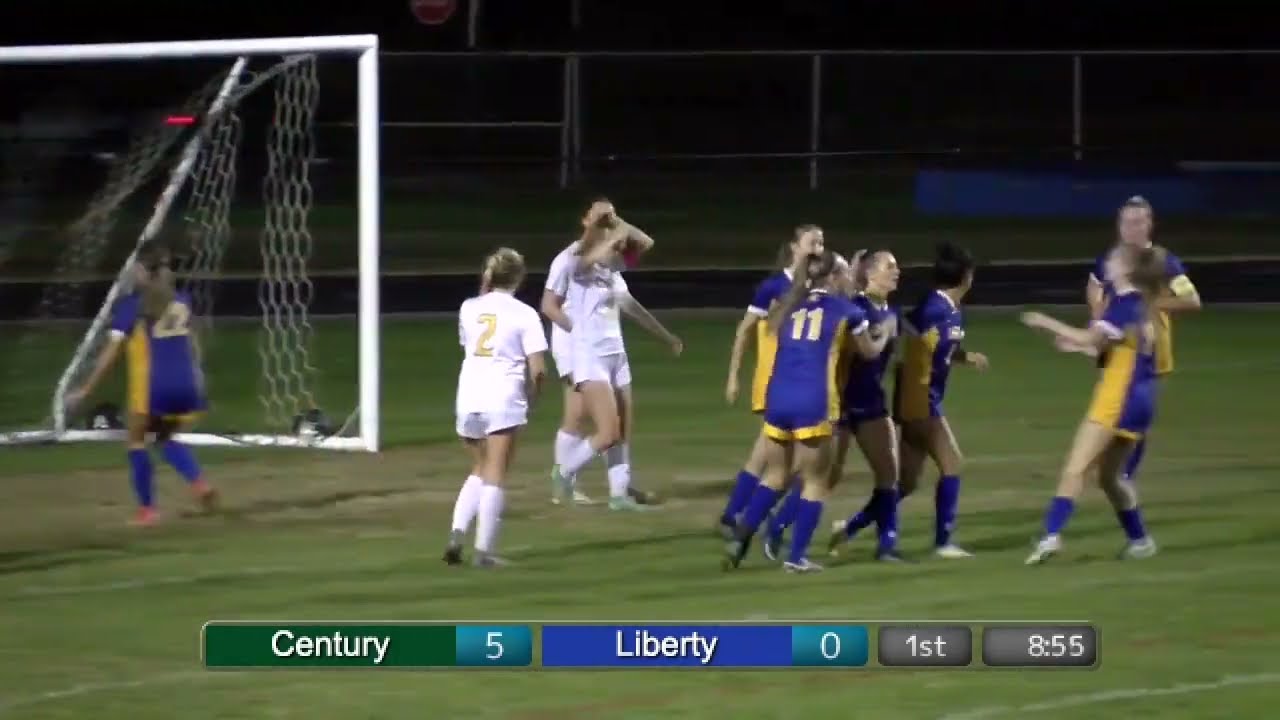 Highlights: Century Vs Liberty Girls Soccer 10-11-2022