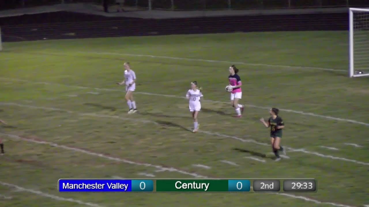 Manchester Valley Vs Century Girls Soccer 9-29-2022