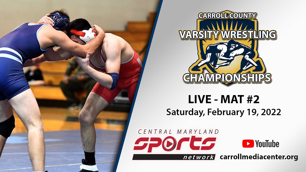 Carroll County Varsity Wrestling Championships -- Mat #2 - 2/19/2022