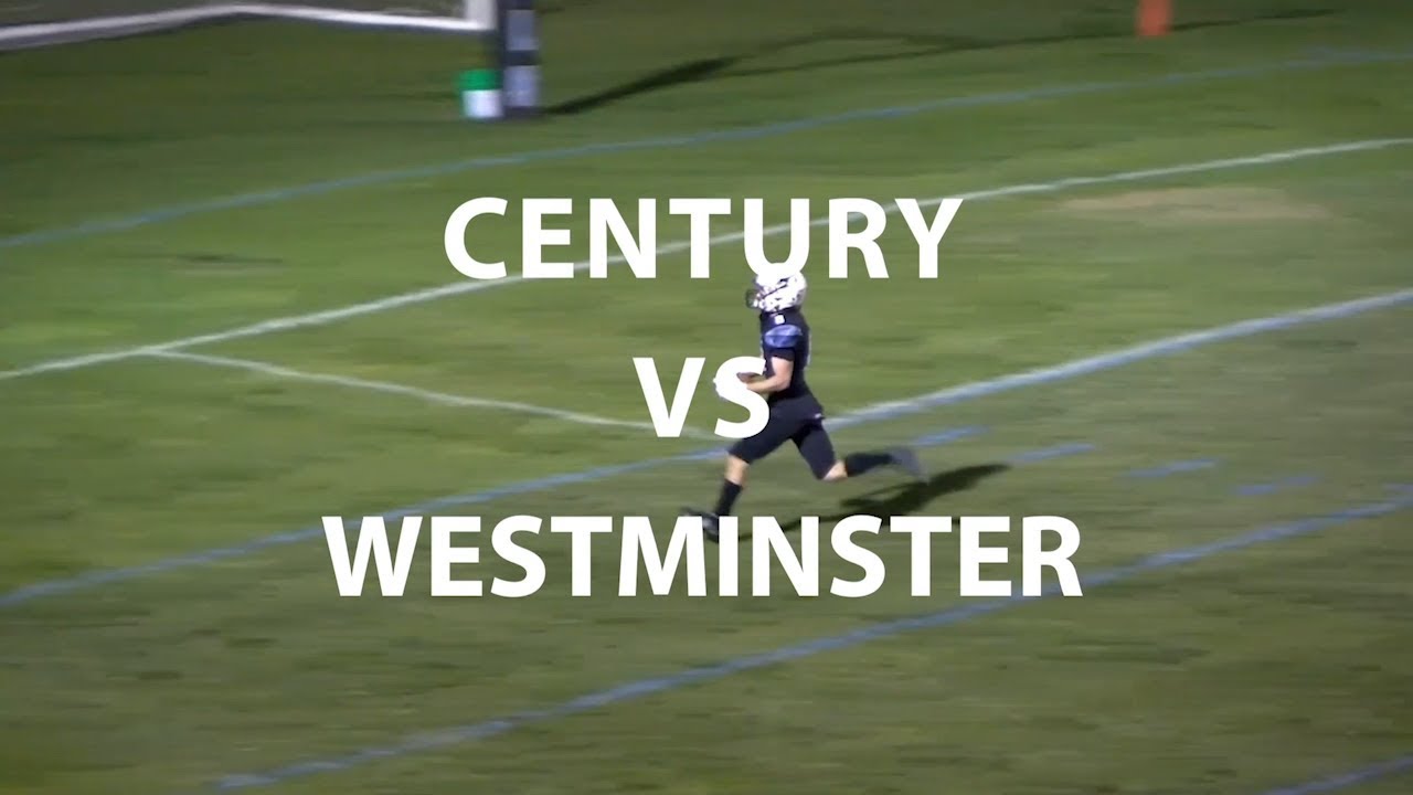 Century Vs Westminster Football10-18-19
