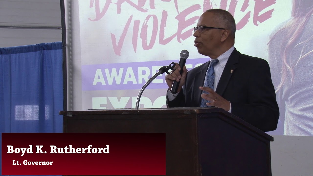 Lt. Gov. Boyd Rutherford, Drug And Violence Awareness Expo Presentation