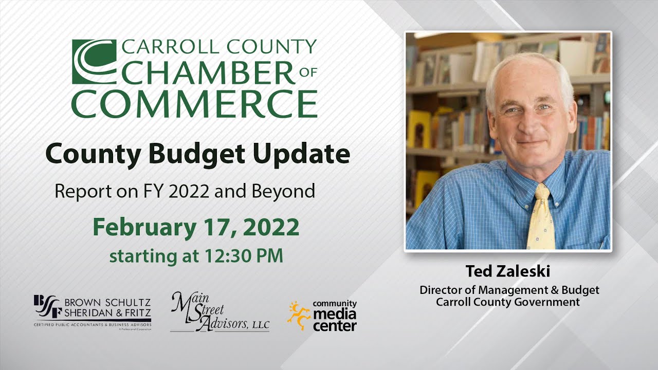 Carroll County Budget Update 2-17-2022