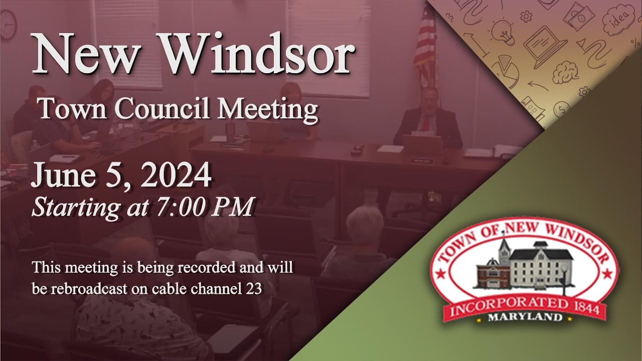 New Windsor Town Council Meeting 6-5-2024