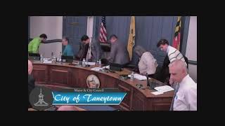 Taneytown Mayor & City Council Workshop 11/9/2022