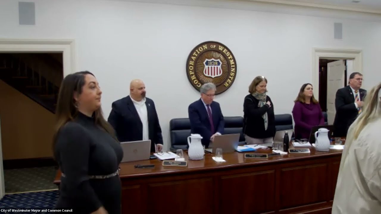 Westminster City Council Meeting 11-28-2022