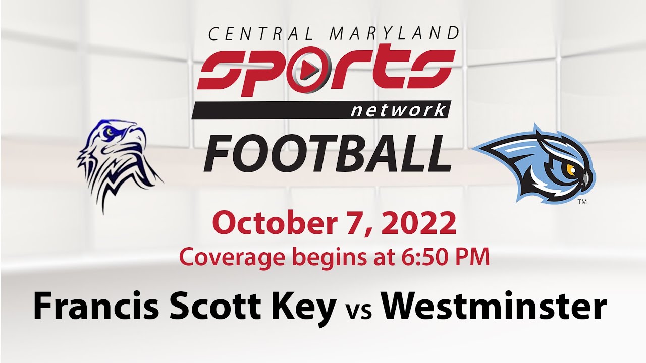 Francis Scott Key At Westminster Football 10-7-2022