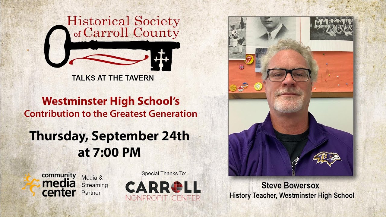 Talks At The Tavern: Westminster High School