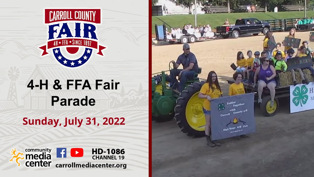 4-H & FFA Fair Parade, 7-31-2022