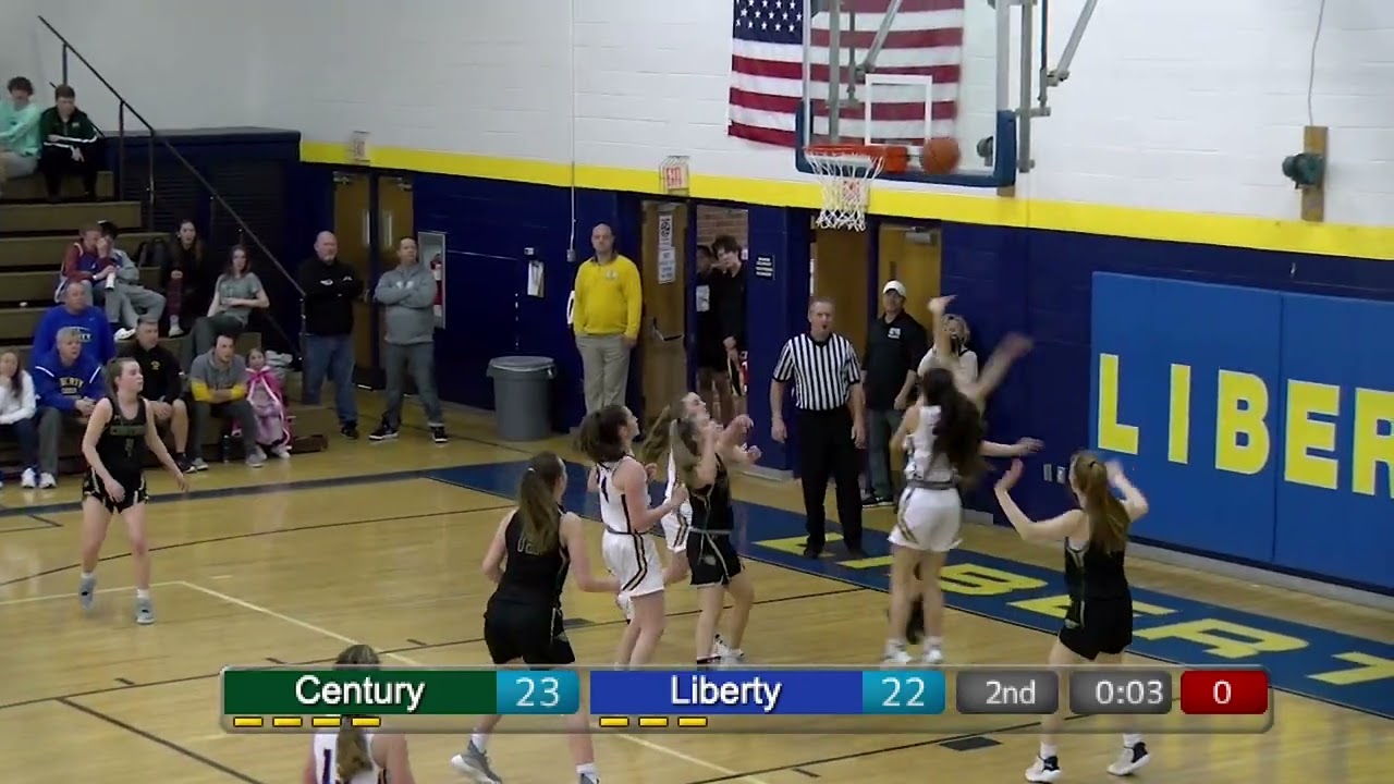 Century Vs. Liberty Girls Basketball 3/3/2022