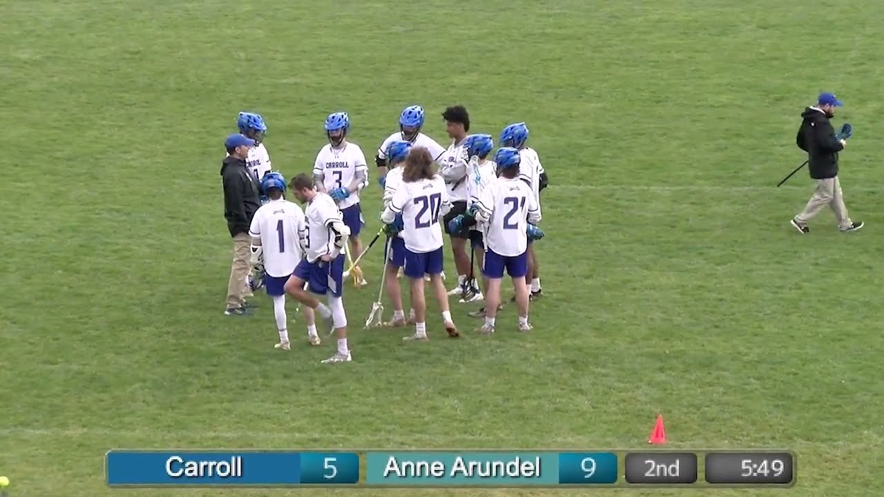 Anne Arundel Vs Carroll Lynx Men's Lacrosse 4-6-2022