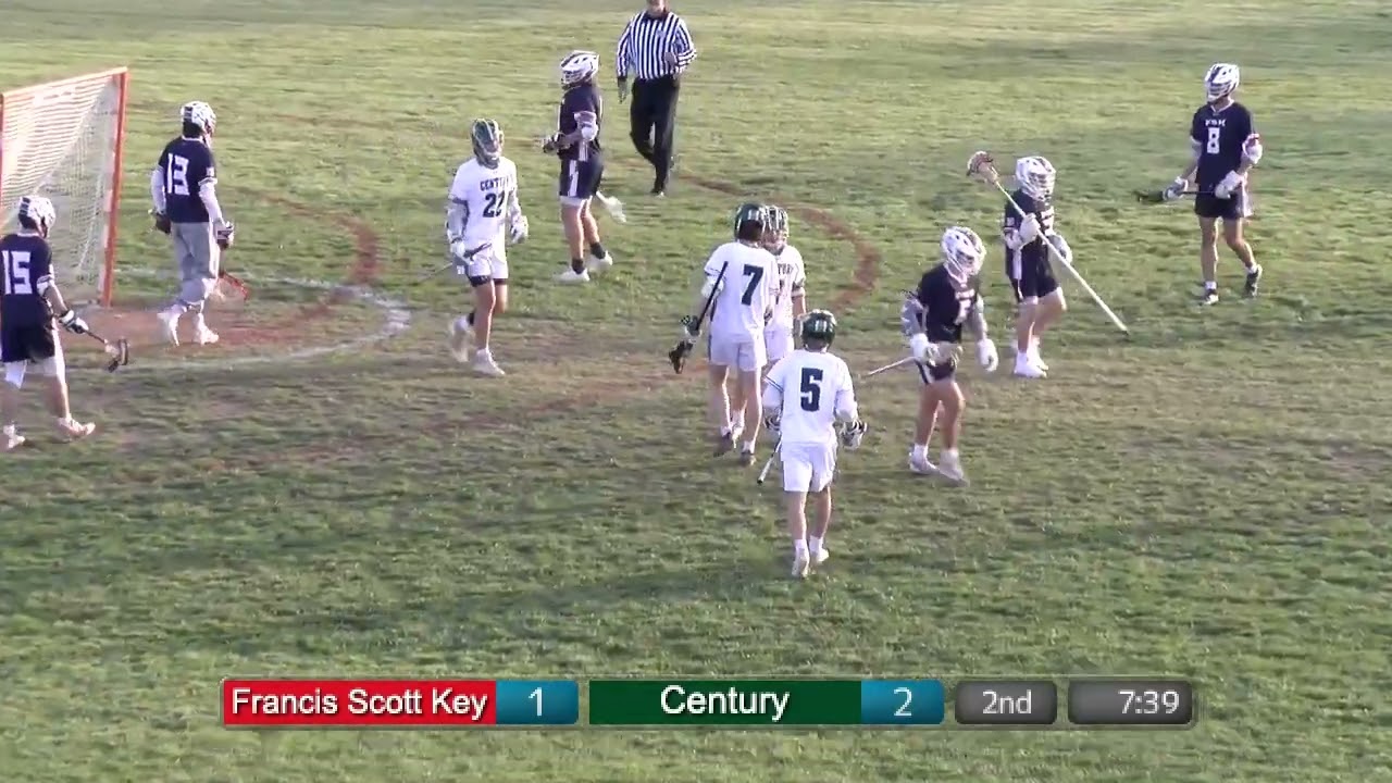 Francis Scott Key Vs Century Boys Lacrosse 4/28/2022