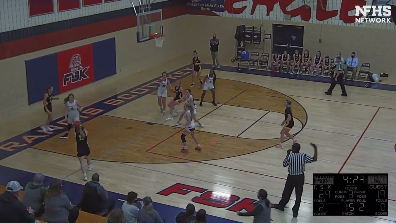 South Carroll Vs. Francis Scott Key Girls Basketball 1/19/22