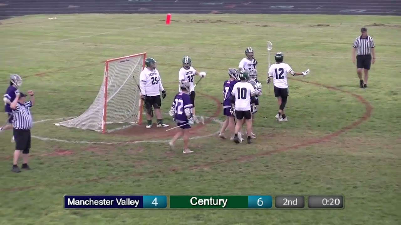 Highlights: Manchester Valley Vs Century Boys Lacrosse…