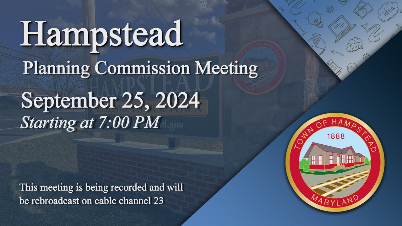 Hampstead Planning Commission Meeting 10-23-2024