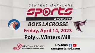 Poly At Winters Mill Boys Lacrosse 4-14-2023