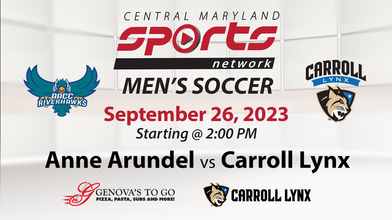 Anne Arundel At Carroll Lynx Men's Soccer 9/26/2023