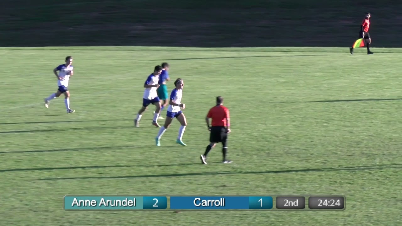 Anne Arundel Vs Carroll Lynx Men's Soccer 10-19-2021