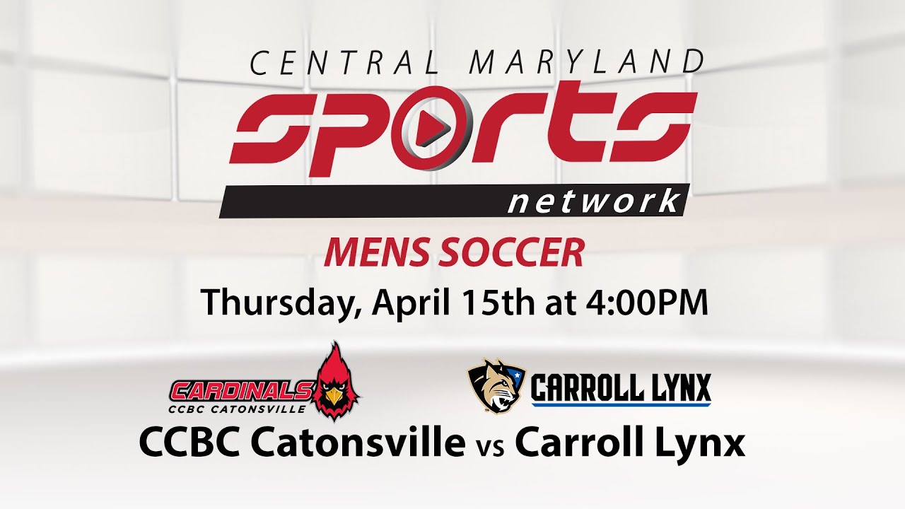 CCBC Catonsville Vs Carroll Lynx Mens Soccer 4/15/2021
