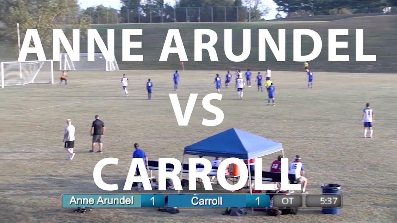 Anne Arundel Vs Carroll Mens Soccer 10-01-2019