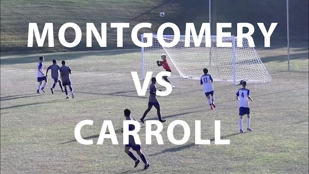 Montgomery Vs Carroll Mens Soccer 09-26-2019
