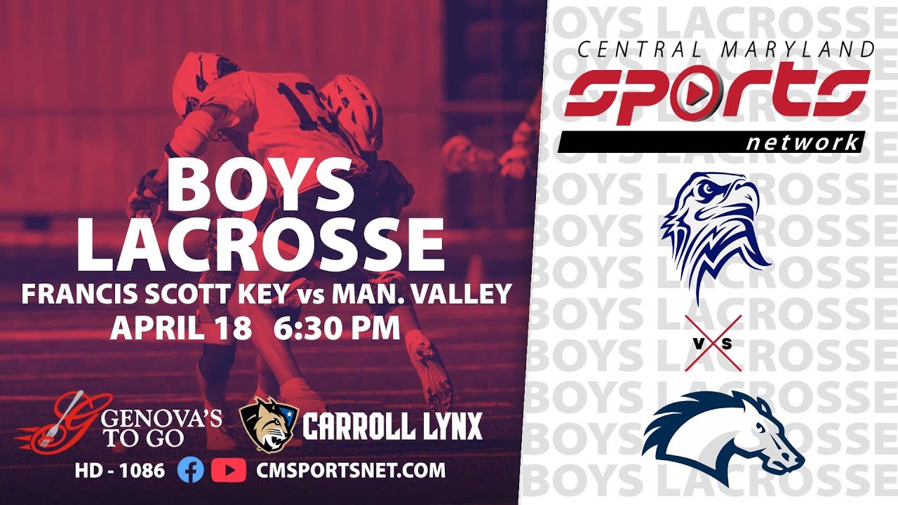 Boys Lacrosse: Francis Scott Key At Manchester Valley 4/18/24