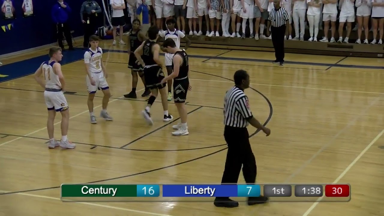 Century Vs Liberty Boys Basketball 2/11/2022